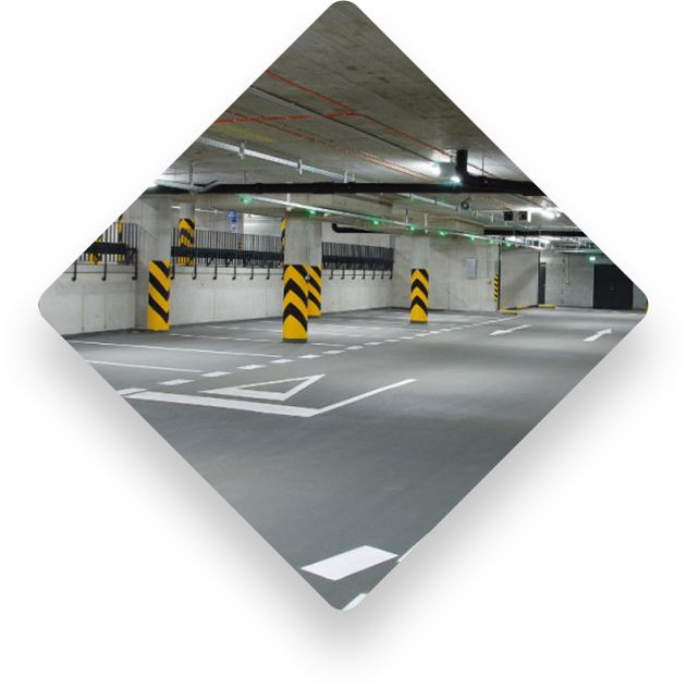 Nadštandardné 3 metrové vnútorné parkovacie miesta